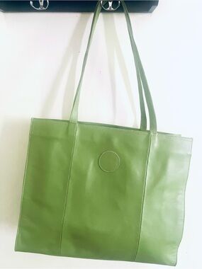 Piel Genuine full grain leather Carry All Market Bag
